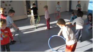 Bewegungsförderung der DRK-Kindertageseinrichtung Fifikus Altenberge