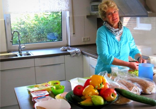 Tägliches Frühstücksbuffet der DRK-Kindertageseinrichtung Fifikus Altenberge
