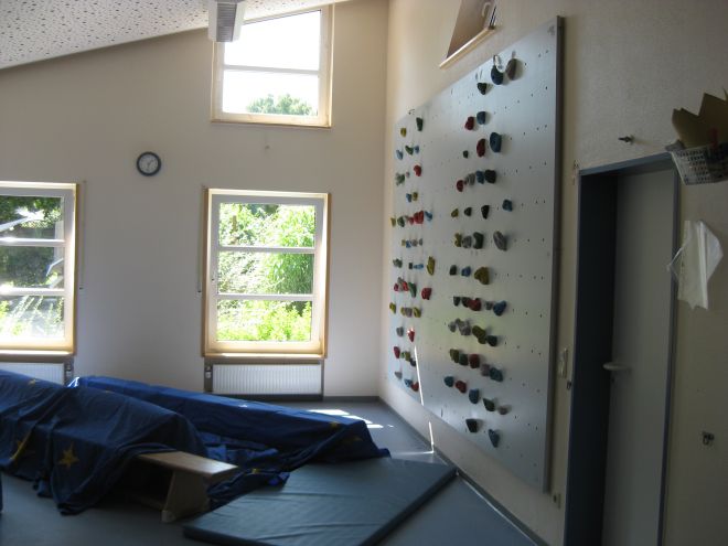 Die Turnhalle der DRK-Kindertageseinrichtung Fifikus Altenberge